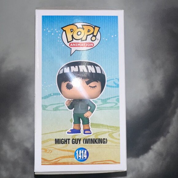 Funko POP! #1414 Anime Naruto MIGHT GUY WINKING Hot Topic Exclusive - Picture 4 of 4